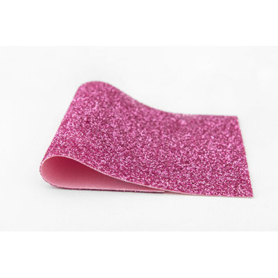 Dusky Rose - Échantillon de papier peint scintillant véritable (format A6)