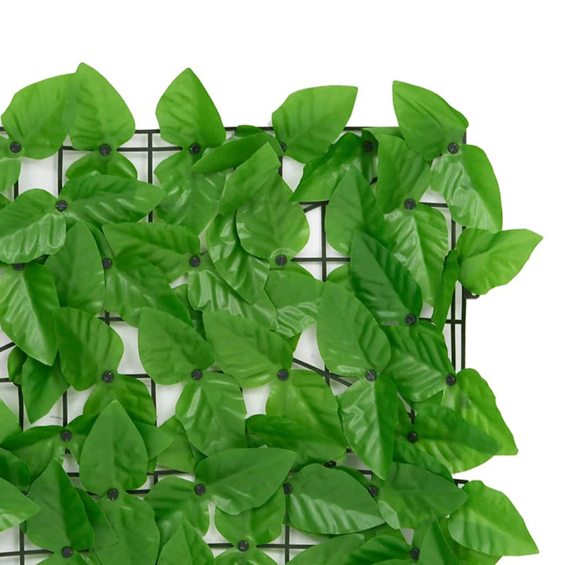 Anshdeep 148.59cm H x 100cm W Green Fence Panels, 29.25cm H x 117cm W