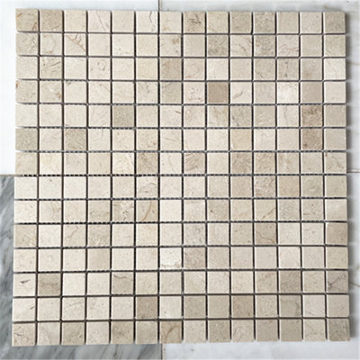 Carreau de mosaïque en marbre 12 po x 12 po