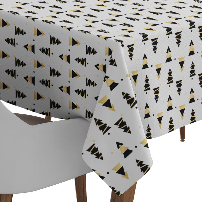 Nappe de Noël abstrait Brand, L 90 po x l 60 po