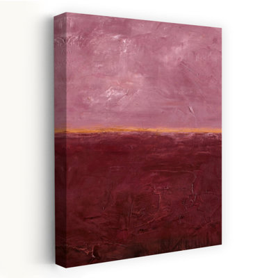 Edge Rose Minimalist Abstract Art