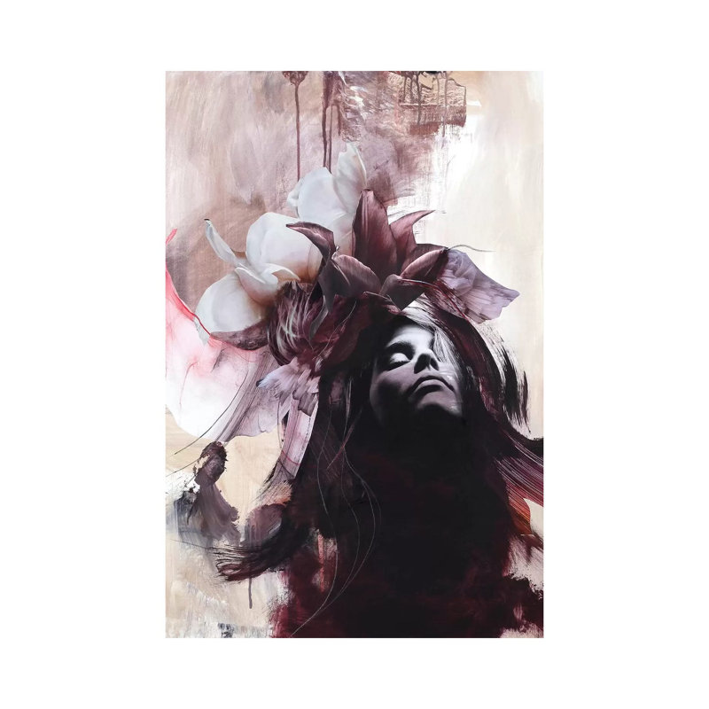 Imperfection Red - Print on Canvas, Wrapped Canvas, 66.04cm H x 45.72cm W x 1.91cm D