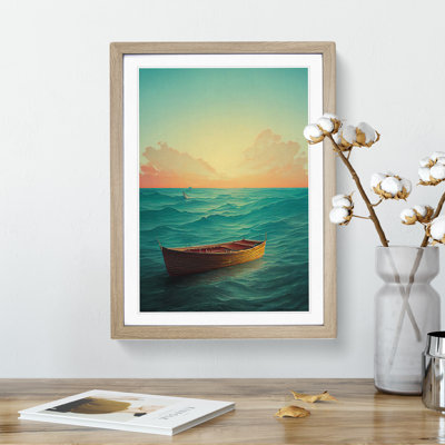 Boat Behind the Sun - Wall Art