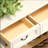 White Solid Wood Shoe Storage Bench