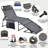 Outdoor Folding Tanning Chair with Removable Cushion and Face Hole-109746279