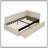 Modern Style Twin Size L Shape Corner Bed, Linen Upholstered Daybed With Two Storage Drawers For Space Efficiency-1658108231