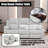Atlow 2 Piece Fabric Reclining Living Room Set-87537993