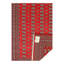 Red color Fine Hand Knotted Bokhara rug 5'8"X 8'