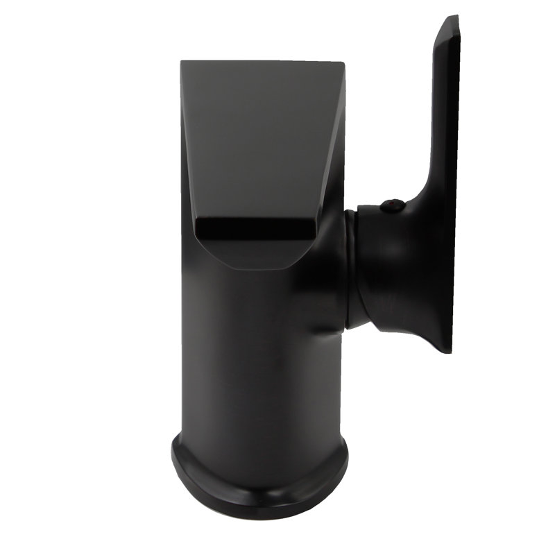 Miller Vessel Single-handle Bathroom Faucet, Matte Black