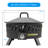 Prayas Protable Propane Fire Pit, Gas Fire Pit with Lid-2063221279