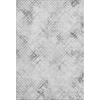 Premium Machine Washable Prisco Gray Rug