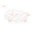 Southwick Dog Crate Cushion with Removable Cover-31168747