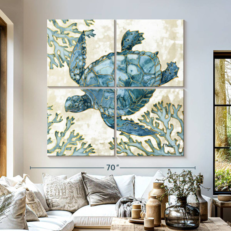 Brampt Playa Sealife II, 57" H x 57" W
