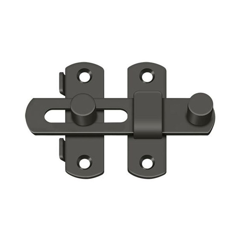 Deltana DL35U10B Drop Latch 3-1/2"; Oil Rubbed Bronze Finish, Oil Rubbed Bronze
