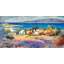 Mediterranean Coast by Luigi Florio - No Frame Print on Canvas-115252258
