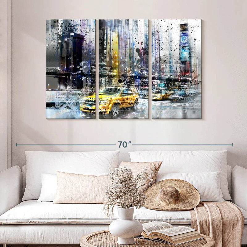 Sebbie NYC Collage, 32" H x 50" W