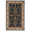 Poeme Hand-Woven Tufted Wool Dark Blue Area Rug-1873902075