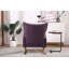 Chaise berçante en bois massif et manufacturé-91886262
