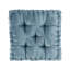 Coussin de sol carré en poly chenille