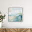 Turquoise Echoes I Canvas Abstract Print by Oliver Gal, Black Frame, 12 x 12-594800122-594800123