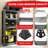 5 Tier Adjustable Heavy Duty Metal Garage Storage Shelves Industrial Shelves Utility Rack-393750750