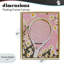 Pink Tennis Racket & Daisies Floating Frame, design by LSR Design Studio-49830813-49830787
