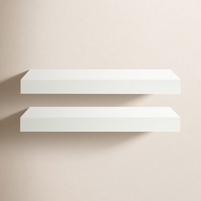 Jeremiah Wood Picture Ledge Floating Shelf