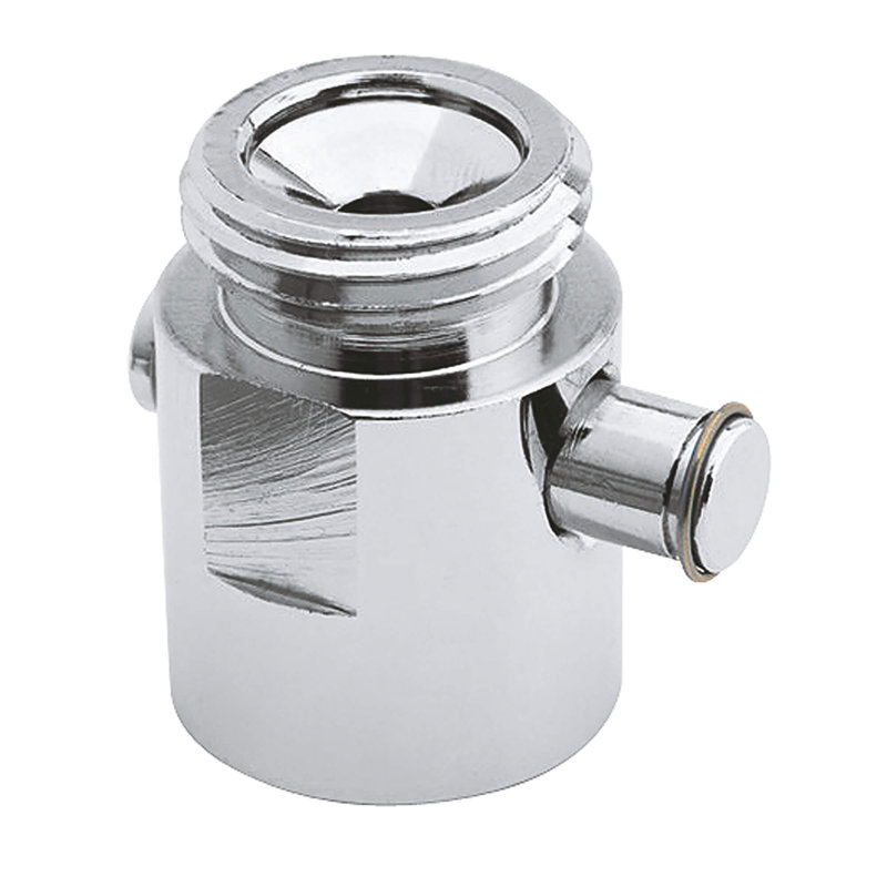 Chrome Showerhead Volume Control Valve