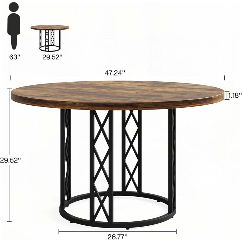 Table de salle à manger 47 "