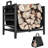 Firewood Rack with Removable Log Racks, Heavy Duty Log Racks
