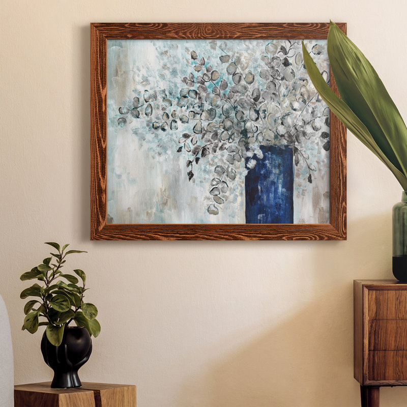 «Eucalyptus réformé», reproduction d'art sur toile encadrée, Érable, H 24 po x l 18 po x P 1,5 po
