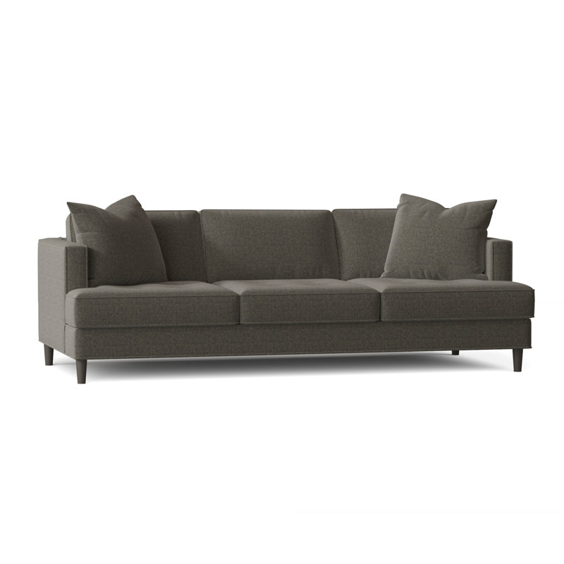 Upholstered 84'' Sofa, Vibe Smokey Chenille