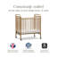 Mini lit de bébé convertible 3-en-1 Abigail-66446544