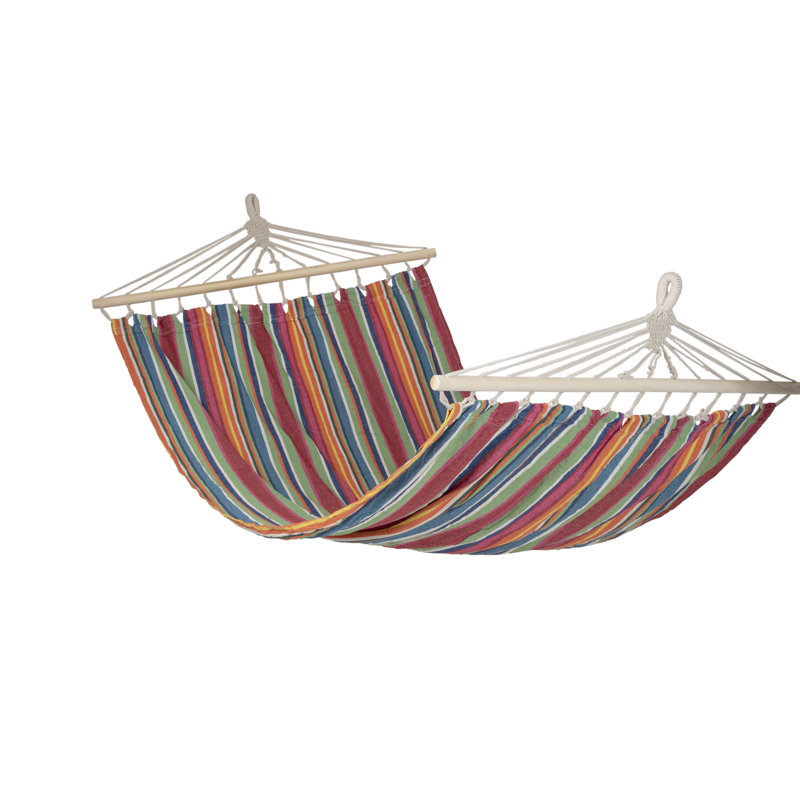 Morelock Classic Hammock, W140 x D230cm, White/Black/Orange