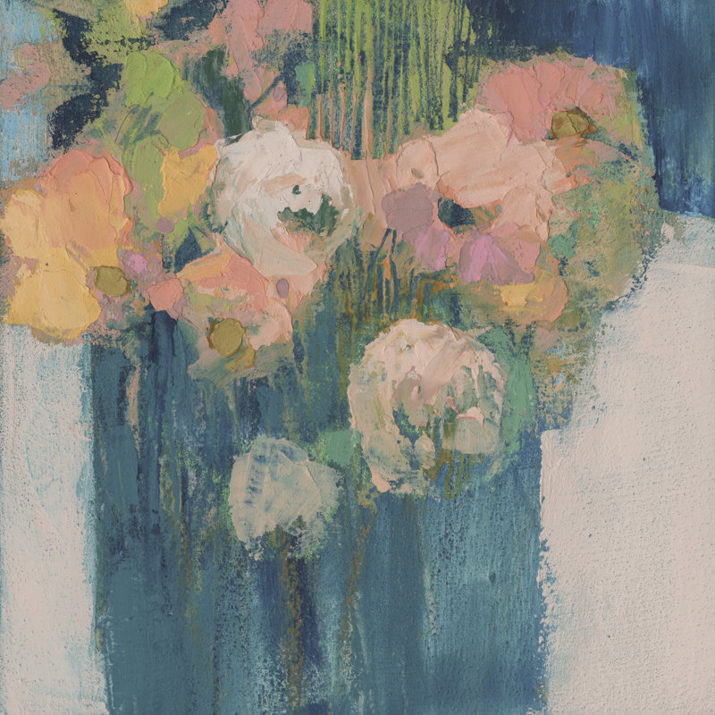 " Posy II " by Sue Jachimiec Painting Print, 20" H x 20" W