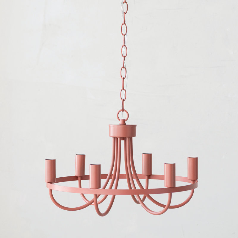 Luminaire suspendu six lumières Sienna