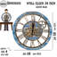 Solid Wood Wall Clock-606291621