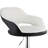 Swivel Upholstered Adjustable Height Counter Stool