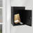 Delivery Box Wall-Mounted Parcel Drop Box Mail Box with Key Lock