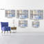 Grande fenêtre hivernale, art mural sur toile, fenêtre enneigée, paysage panoramique, impressions sur toile encadrées, scène d'hiver, affiche pour le bureau de la chambre à coucher, 28 po x 40 po-495748527