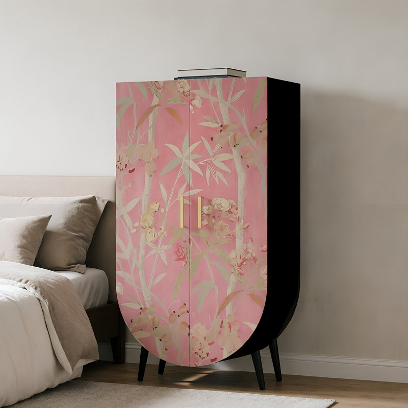 French style bedroom home cream style wardrobe