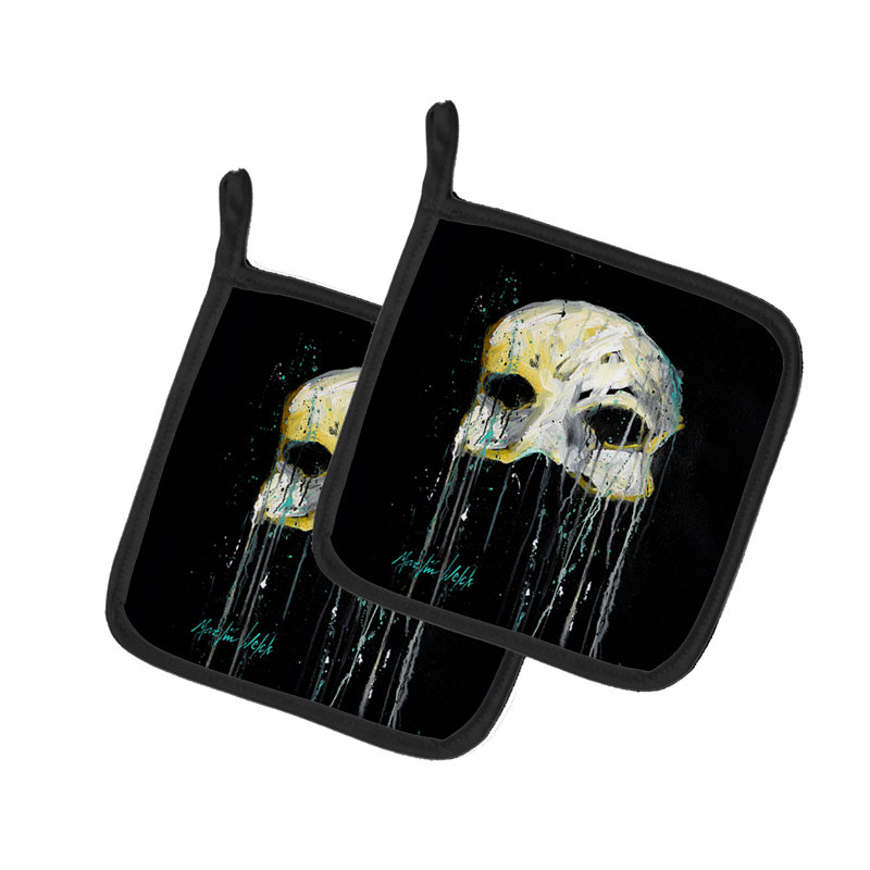 Caroline's Treasures Martin Welch New Artwork Polyester Potholder Set