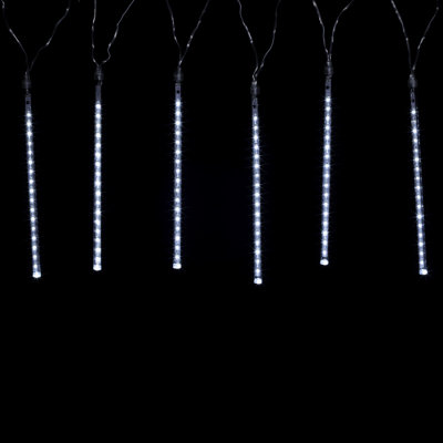 Electric LED Meteor Lights with 8 Cascading Light Tubes