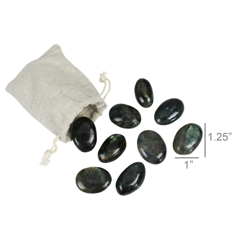 Labradorite Pebble  Pebble size will vary