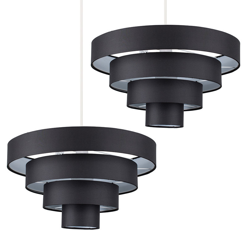 Hyrmete 2 - Light Black Unique/Statement Pendant