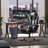 Black And White Ergonomic Gaming Chair With Massage And Lumbar Support, Footrest And Headrest, Height Adjustable And Swivel.