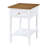 Lirette 25" Tall End Table with 1 Drawer and Built in Outlets-1812493087