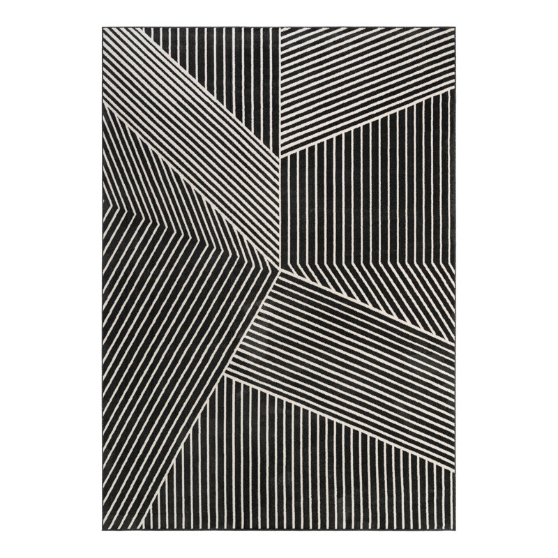 Tapis Latitude Run® Orkla Nikolis noir, Rectangle 10 pi x 14 pi 1 po