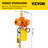 2200LBS Double Electric Chain Hoist, Yellow