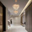 2-Light Crystal LED Chandelier